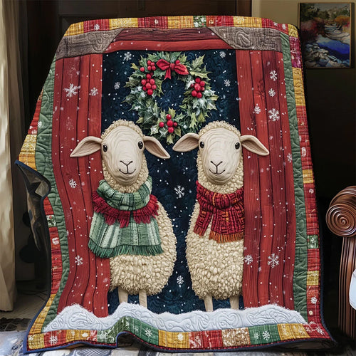 Wooly Bells Quilt Blanket
