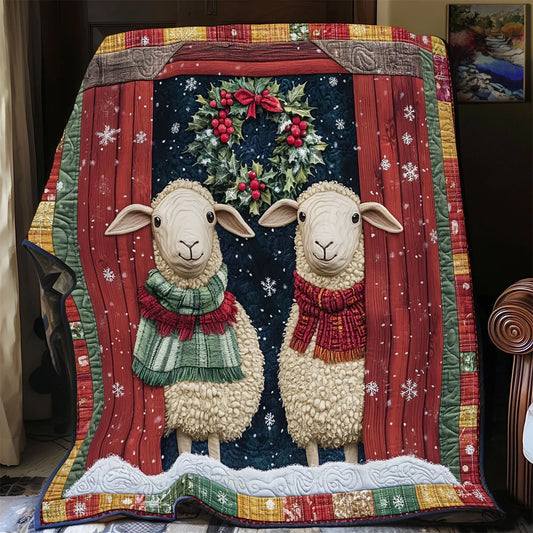 Wooly Bells Quilt Blanket