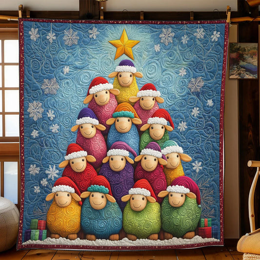 Wooly Tree Quilt Blanket