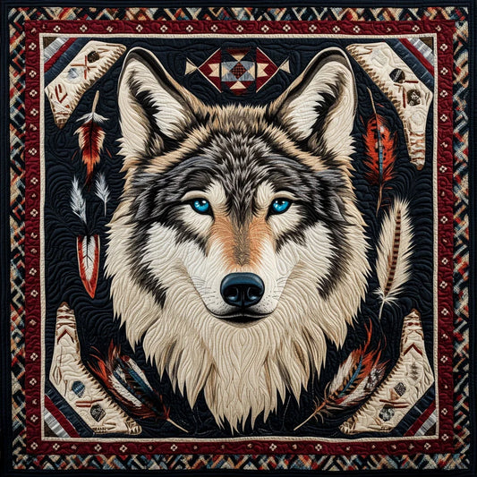 Woven Alpha Quilt Blanket