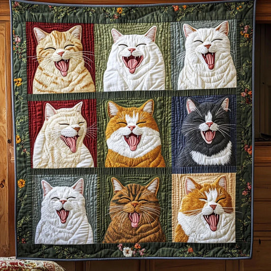 Yawning Quilt Blanket