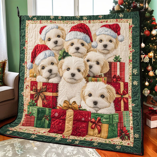 Yorkie Gifts Quilt Blanket