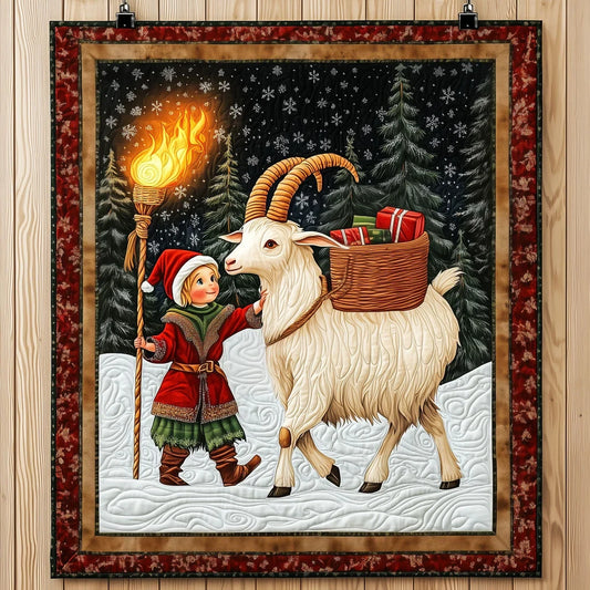 Yule's Companion Quilt Blanket